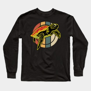 Vintage Sea Turtle Summer Long Sleeve T-Shirt